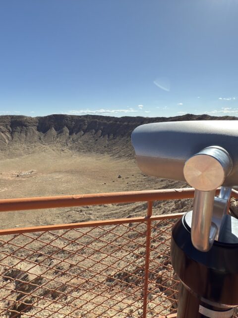 View over de crater